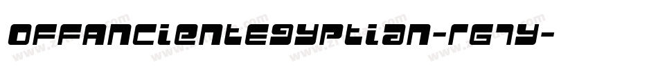 OffAncientEgyptian-rG7y字体转换