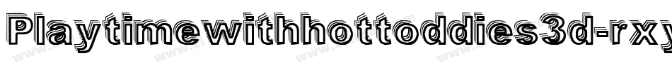 Playtimewithhottoddies3d-rxyA字体转换