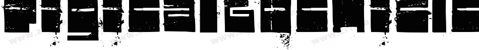 DigitalGothicItalic-yVvm字体转换