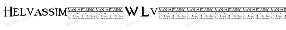Helvassim-0WLv字体转换