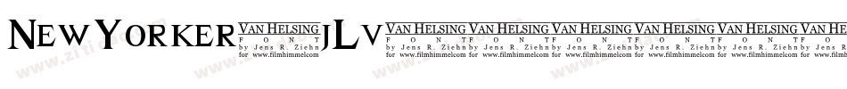 NewYorker-jLv字体转换