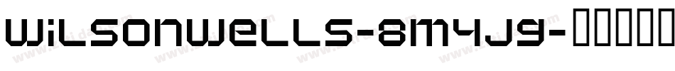 WilsonWells-8M4jg字体转换