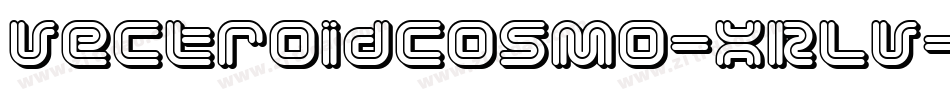 VectroidCosmo-xRLV字体转换