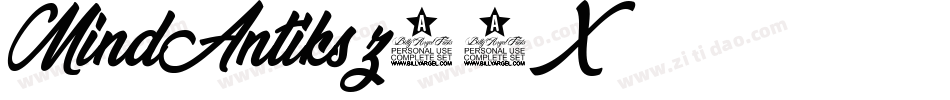 MindAntiks-z58X字体转换