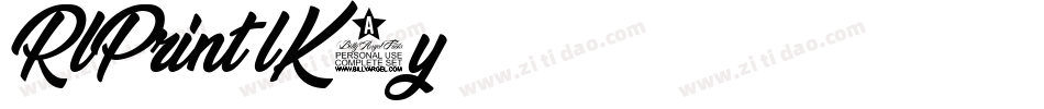 RlPrint-lK5y字体转换 RlPrint-lK5y字体转换