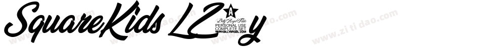 SquareKids-LZ5y字体转换