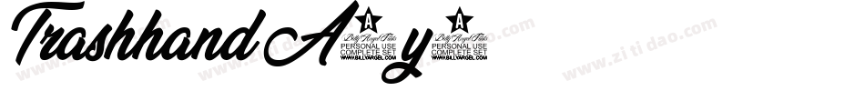Trashhand-A5y7字体转换 Trashhand-A5y7字体转换