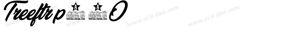 Treeftr-p58O字体转换
