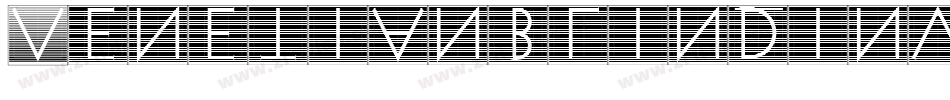 Venetianblindinverse-RqxV字体转换