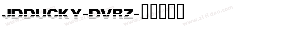 JdDucky-dVrZ字体转换