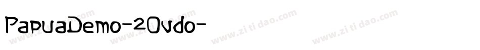 PapuaDemo-2Ovdo字体转换