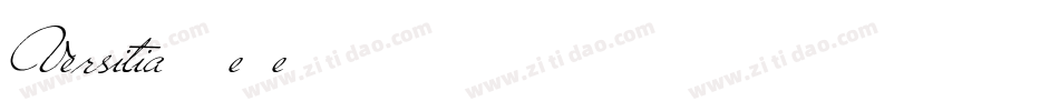 Versitia-1e3e字体转换