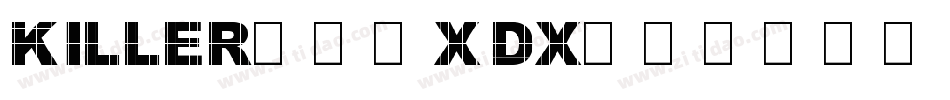 Killer-51XDx字体转换