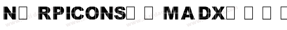 N0rpicons2-MADx字体转换