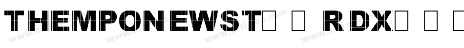 ThempoNewSt-5RDx字体转换