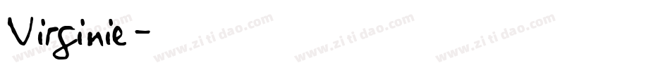 Virginie字体转换