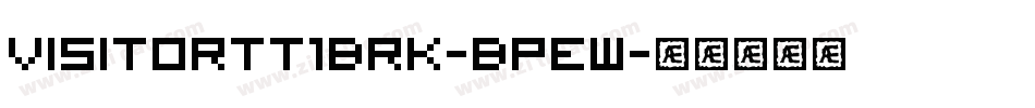 VisitorTt1Brk-Bpew字体转换