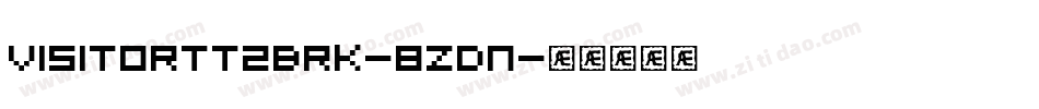 VisitorTt2Brk-8zdn字体转换