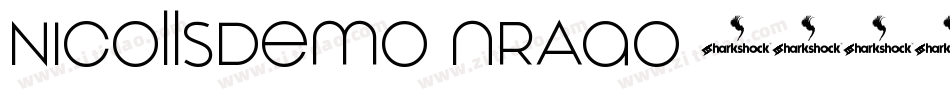 NicollsDemo-nRAaO字体转换