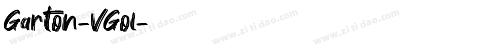 Garton-VGol字体转换
