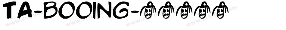 TA-booing字体转换