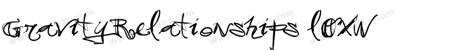 GravityRelationships-lOxw字体转换