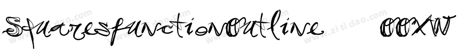 SquaresfunctionOutline90-2OOxW字体转换 SquaresfunctionOutline90-2OOxW字体转换