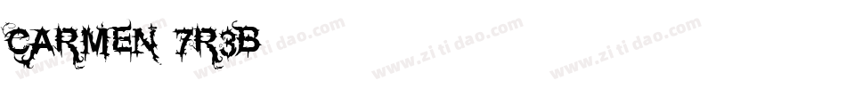 Carmen-7r3B字体转换