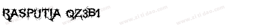 Rasputia-qZ3B1字体转换 Rasputia-qZ3B1字体转换