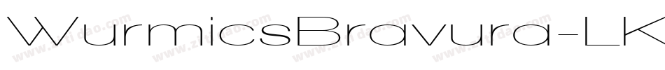 WurmicsBravura-LK84字体转换