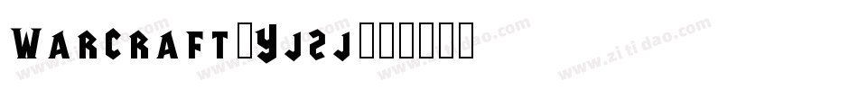 Warcraft-Yj2j字体转换