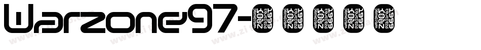 Warzone97字体转换