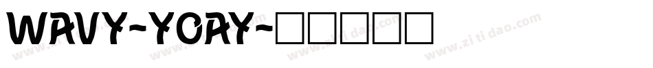 Wavy-y0aY字体转换