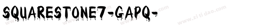 SquareStone7-gApq字体转换