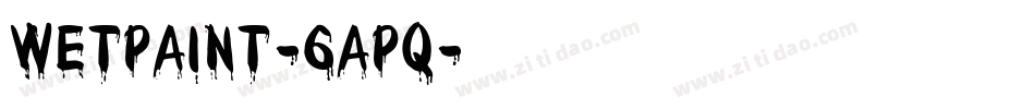 Wetpaint-6apq字体转换