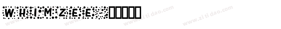 whimzee字体转换