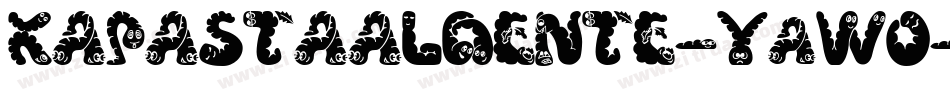 Kapastaaldente-YAwo字体转换