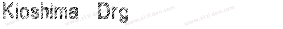 Kioshima-8Drg字体转换