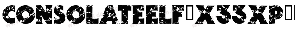 ConsolateElf-X33XP字体转换
