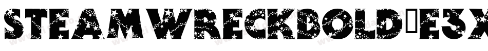SteamwreckBold-e3Xp字体转换