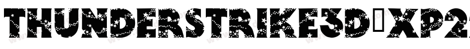 Thunderstrike3D-Xp22字体转换