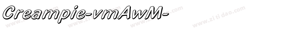 Creampie-vmAwM字体转换