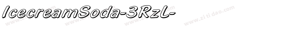 IcecreamSoda-3RzL字体转换