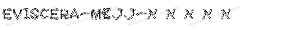 Eviscera-mBjj字体转换