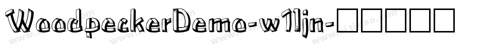 WoodpeckerDemo-w1ljn字体转换