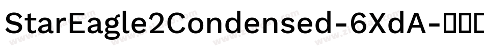 StarEagle2Condensed-6XdA字体转换