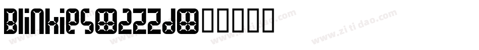 Blinkies-2zZd字体转换