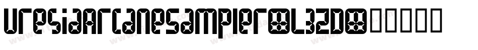 UresiaArcaneSampler-L3ZD字体转换