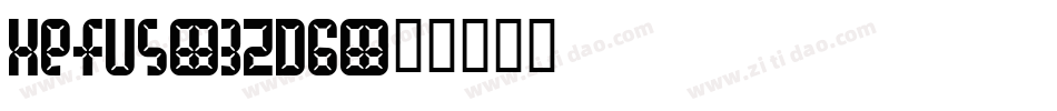 Xefus-3zD6字体转换