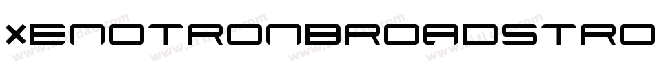 XenotronBroadstroke-3aB3字体转换